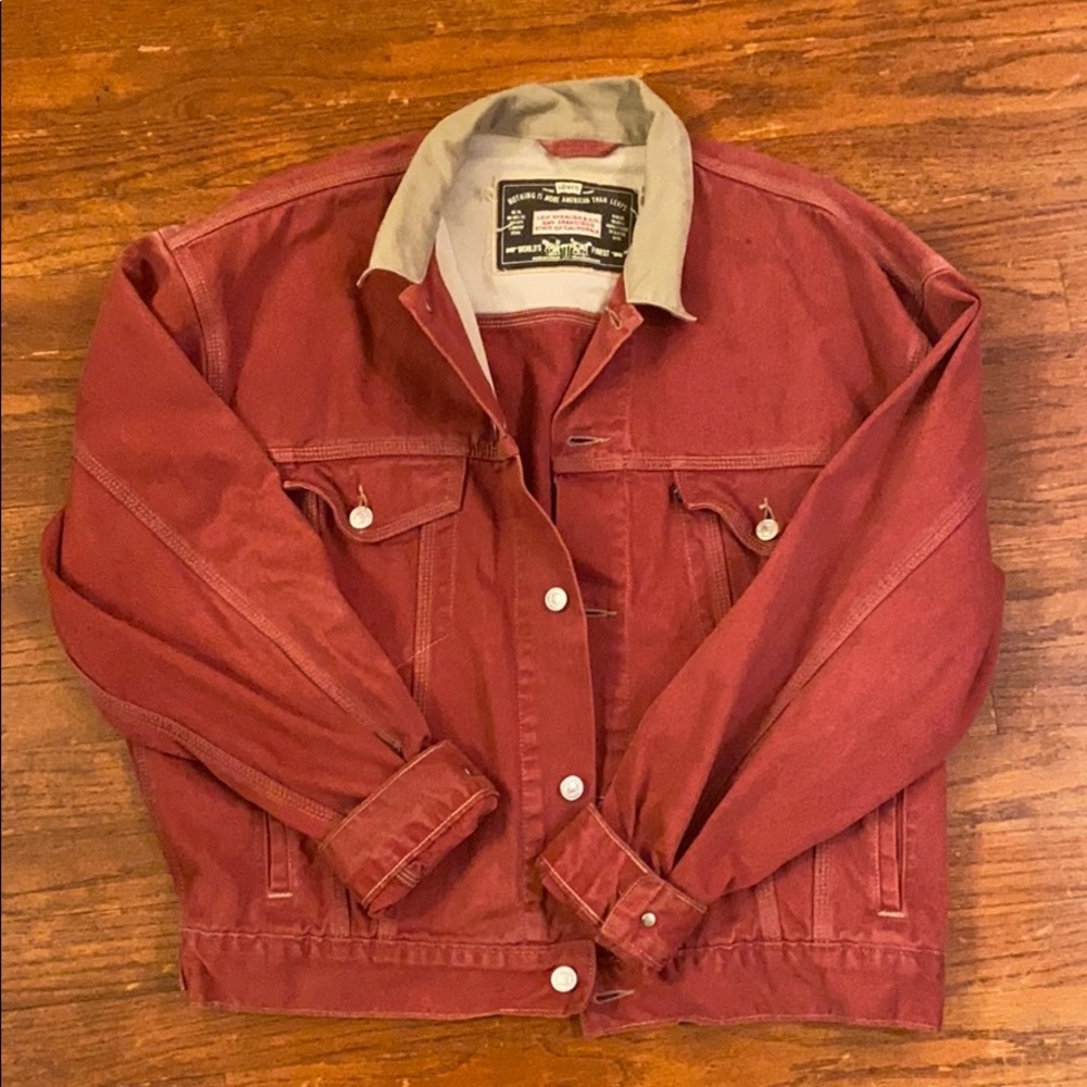 Red Levi’s Jacket